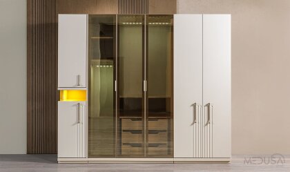 Medusa Home - Vizon 6 Kapılı Gardırop Medusa Home - Vizon 6 Kapılı Gardırop