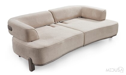 Medusa Home Mobilya - Vizyon Beige Koltuk Takımı