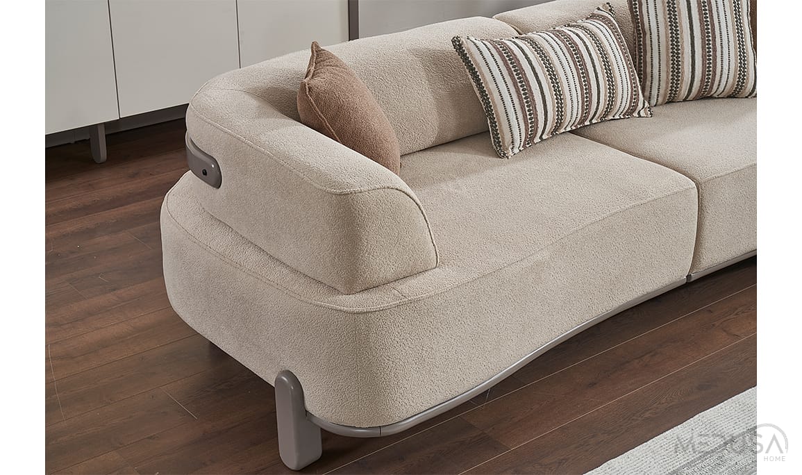 Medusa Home Mobilya - Vizyon Beige Koltuk Takımı