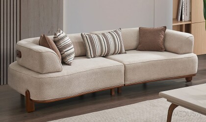 Medusa Home Mobilya - Vizyon Walnut Koltuk Takımı