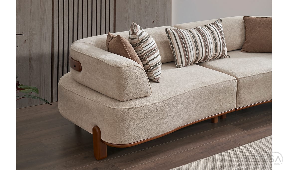 Medusa Home Mobilya - Vizyon Walnut Koltuk Takımı