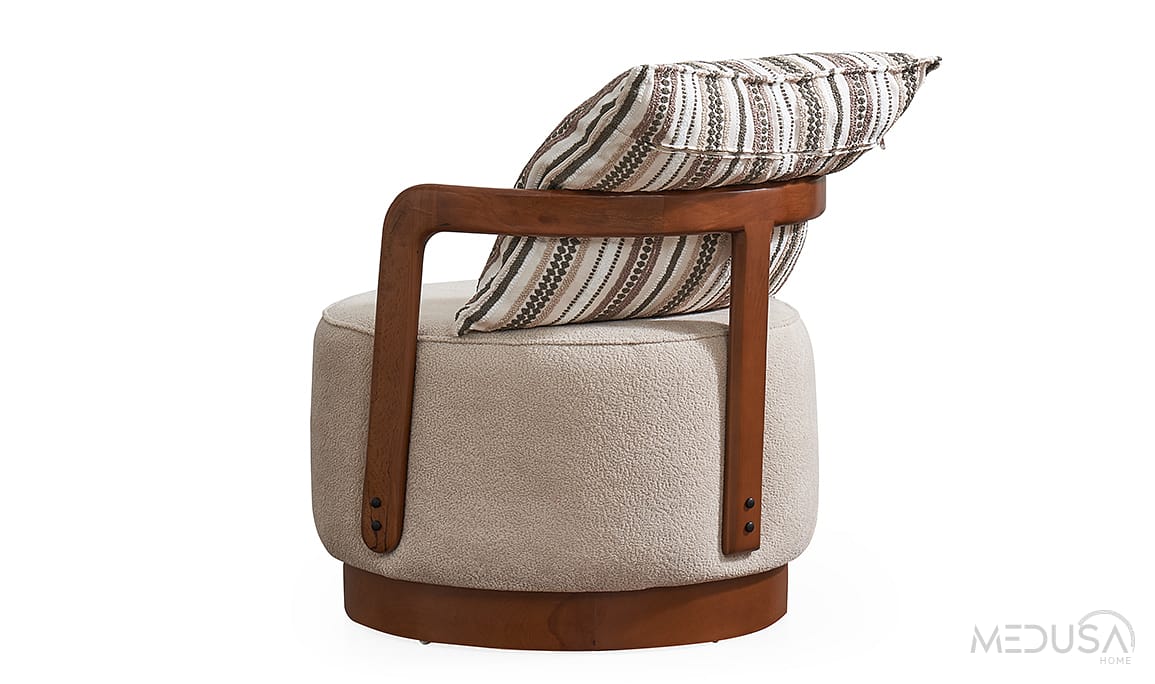 Medusa Home Mobilya - Vizyon Walnut Koltuk Takımı
