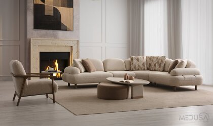 Medusa Home Mobilya - Voga Köşe Takımı