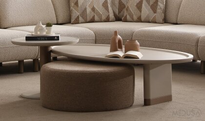 Medusa Home - Voga Sehpa Seti Medusa Home - Voga Sehpa Seti