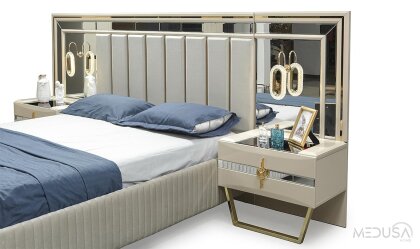Medusa Home Mobilya - Voltis Luxury Karyola