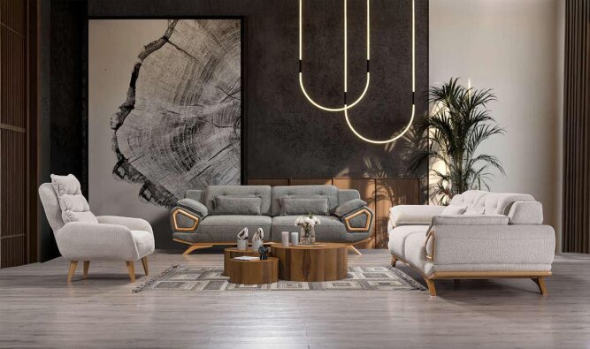 Medusa Home Mobilya - Volvo Koltuk Takımı - Yataklı Koltuk Takımları