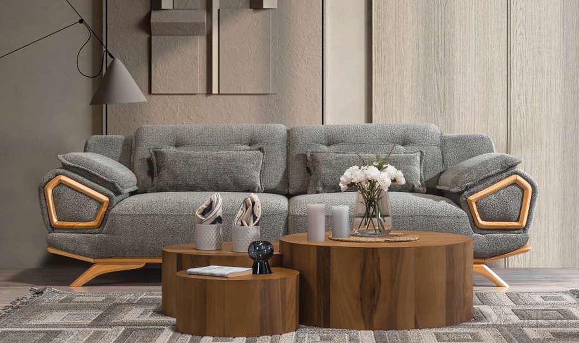 Medusa Home Mobilya - Volvo Üçlü Koltuk