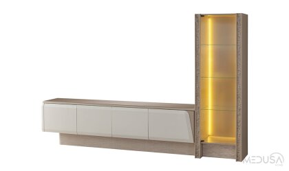 Medusa Home Mobilya - Voxa Tv Ünitesi + Vitrin