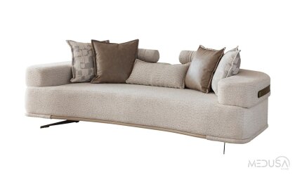Medusa Home Mobilya - Voxa Üçlü Koltuk