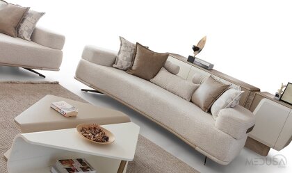 Medusa Home Mobilya - Voxa Üçlü Koltuk