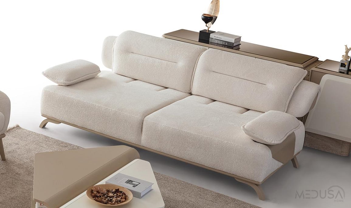 Medusa Home Mobilya - Voxa Üçlü Koltuk