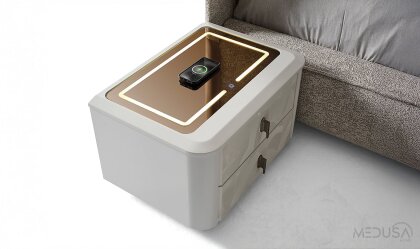 Medusa Home Mobilya - Voyage Şarj Üniteli Komodin