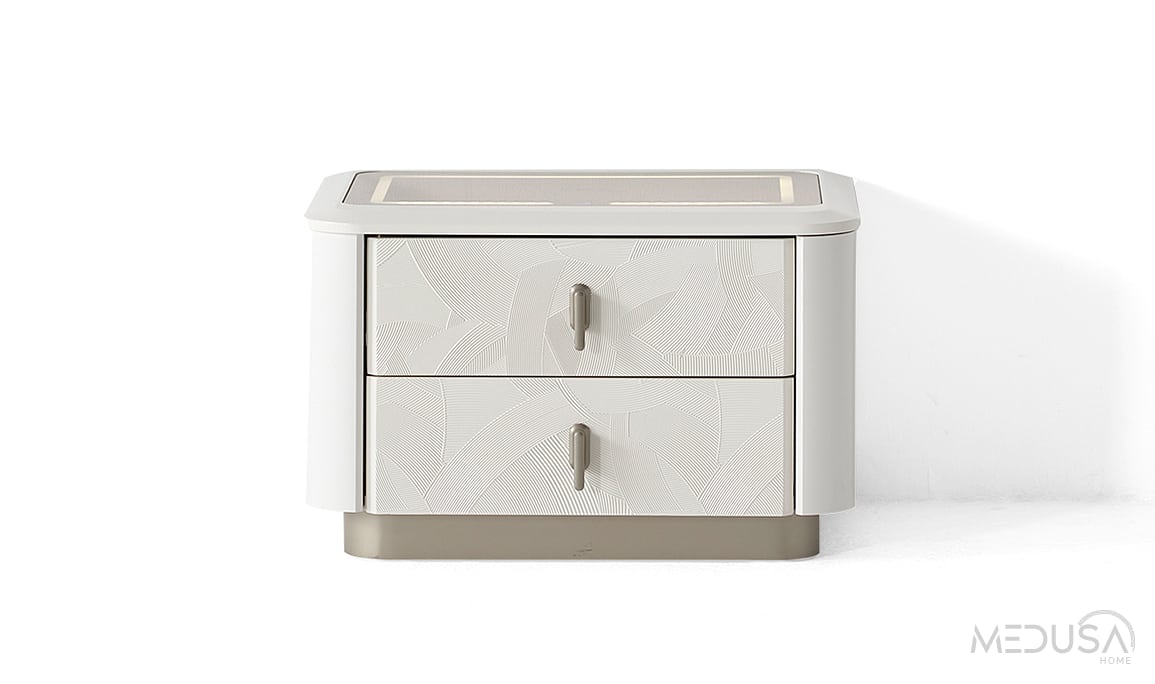 Medusa Home Mobilya - Voyage Şarj Üniteli Komodin