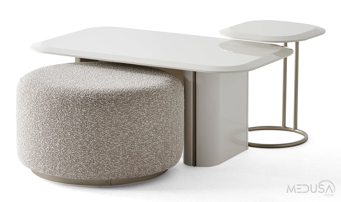 Medusa Home Mobilya - Voyage Sehpa Seti