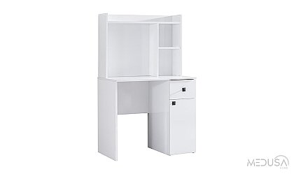 Medusa Home Mobilya - White 4 Kapaklı Genç Odası