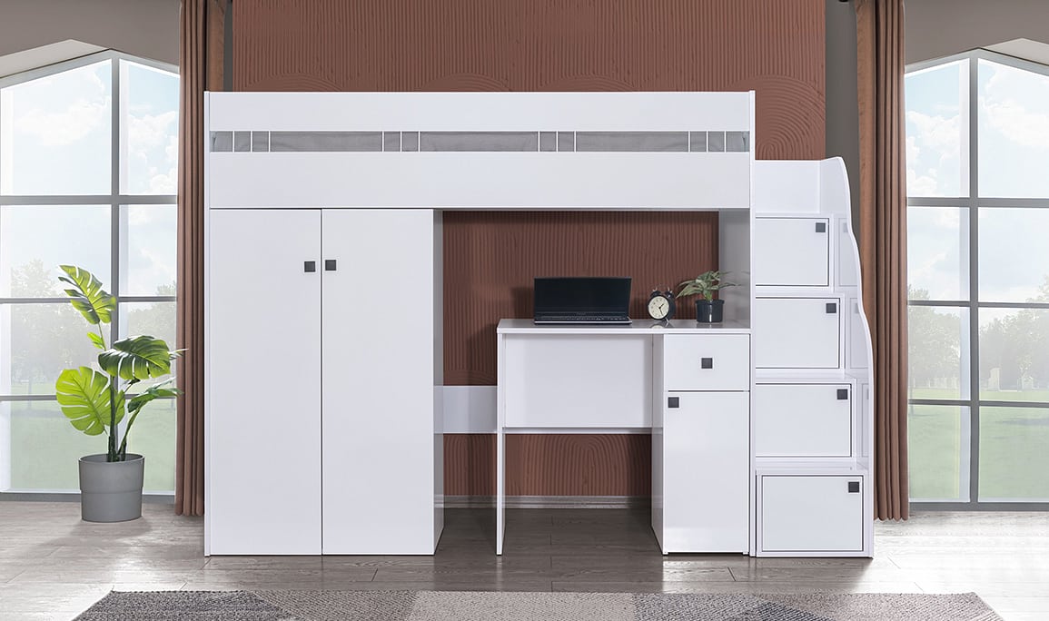 Medusa Home Mobilya - White Ranza Set 01