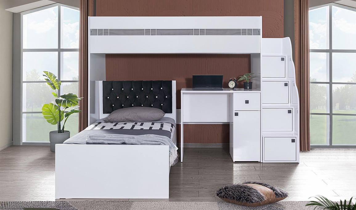 Medusa Home Mobilya - White Ranza Set 03