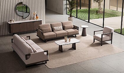 Medusa Home Mobilya - Wood Koltuk Takımı