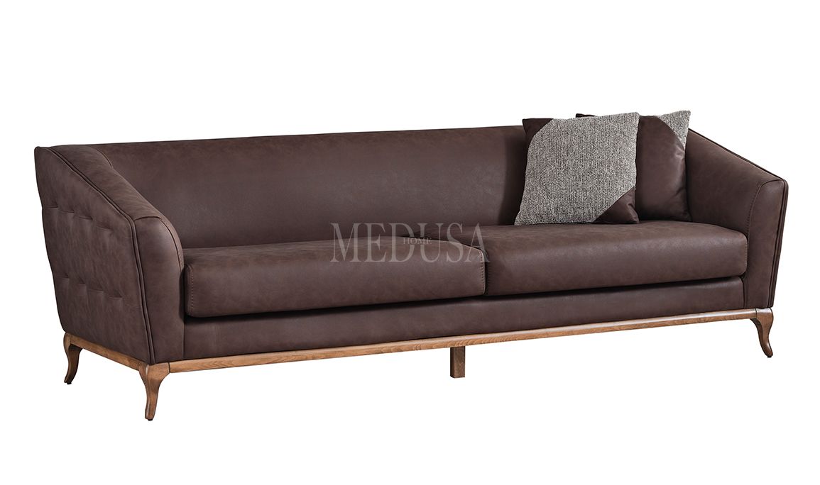 Medusa Home Mobilya - Woody Üçlü Koltuk 01