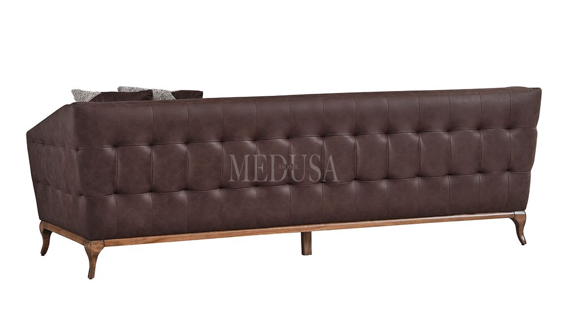 Medusa Home Mobilya - Woody Üçlü Koltuk 01