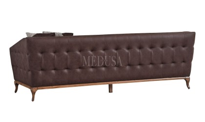 Medusa Home Mobilya - Woody Üçlü Koltuk 01