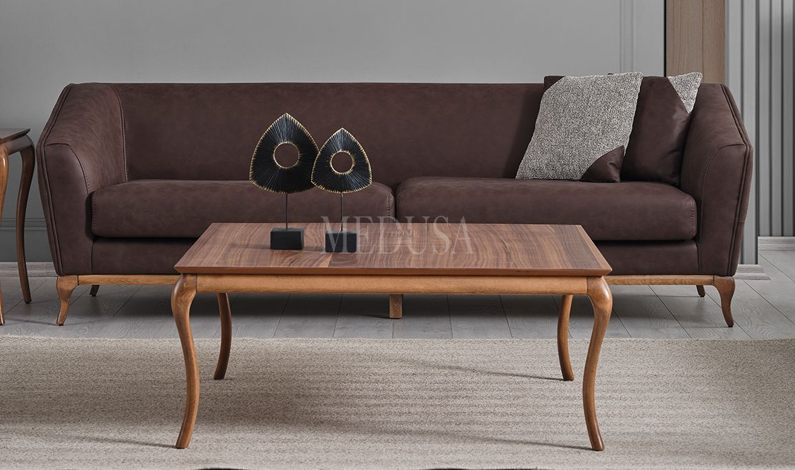 Medusa Home Mobilya - Woody Üçlü Koltuk 01