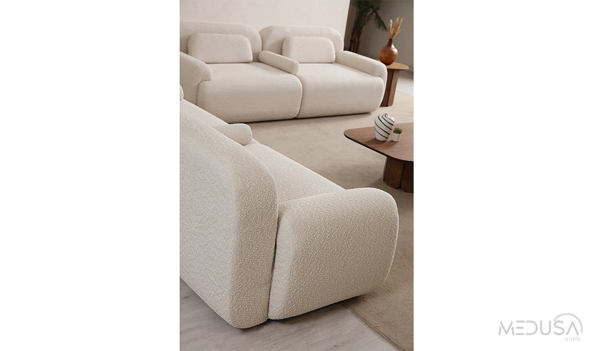 Medusa Home Mobilya - Wouge Üçlü Koltuk