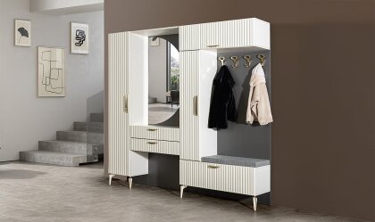 Medusa Home Mobilya - Yasemin Portmanto - Portmanto & Ayakkabılıklar Medusa Home Mobilya - Yasemin Portmanto - Portmanto & Ayakkabılıklar
