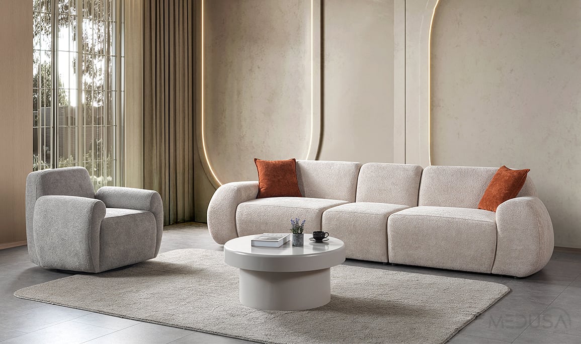 Medusa Home Mobilya - Yeşim Koltuk Takımı