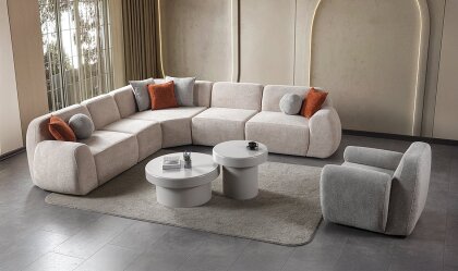 Medusa Home Mobilya - Yeşim L Köşe Takımı