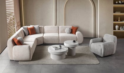 Medusa Home Mobilya - Yeşim L Köşe Takımı