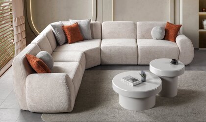 Medusa Home Mobilya - Yeşim L Köşe Takımı