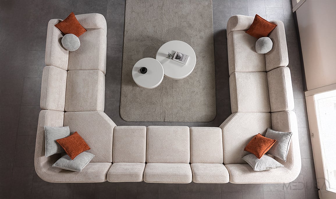 Medusa Home Mobilya - Yeşim U Köşe Takımı