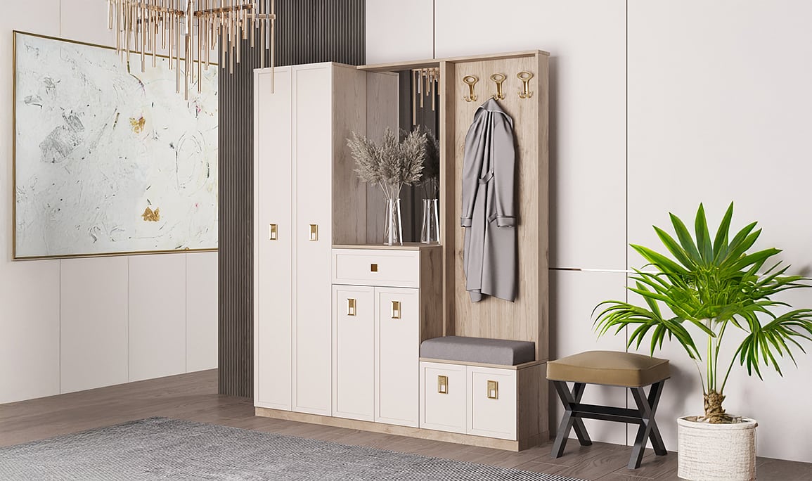 Medusa Home Mobilya - Yıldız Portmanto