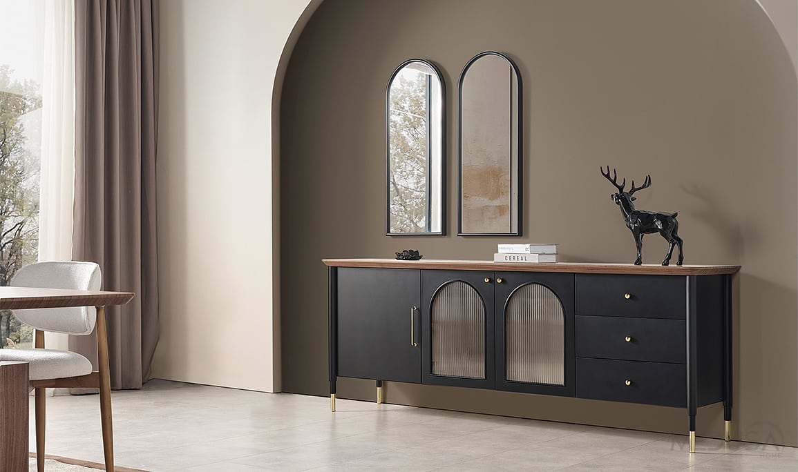 Medusa Home Mobilya - Yıldız Siyah Konsol