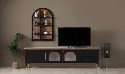 Medusa Home - Yıldız Siyah Tv Ünitesi Medusa Home - Yıldız Siyah Tv Ünitesi