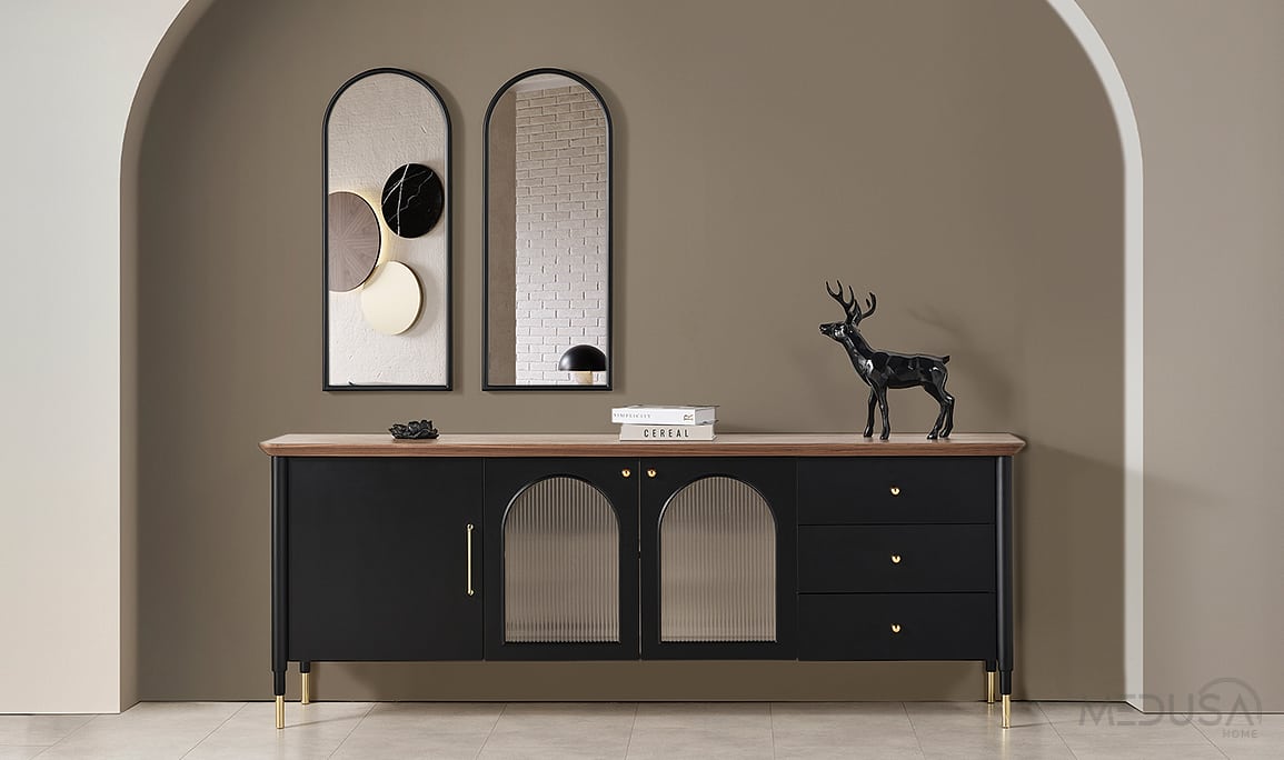 Medusa Home Mobilya - Yıldız Siyah Yemek Odası