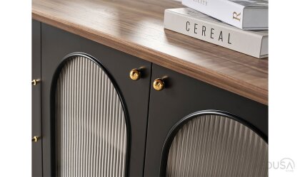 Medusa Home Mobilya - Yıldız Siyah Yemek Odası