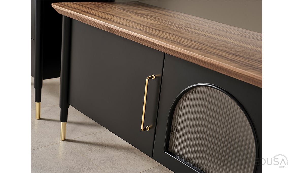 Medusa Home Mobilya - Yıldız Siyah Yemek Odası