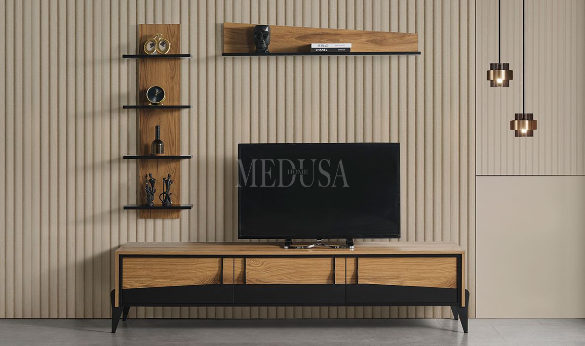 Medusa Home Mobilya - Yonca Ceviz Tv Ünitesi
