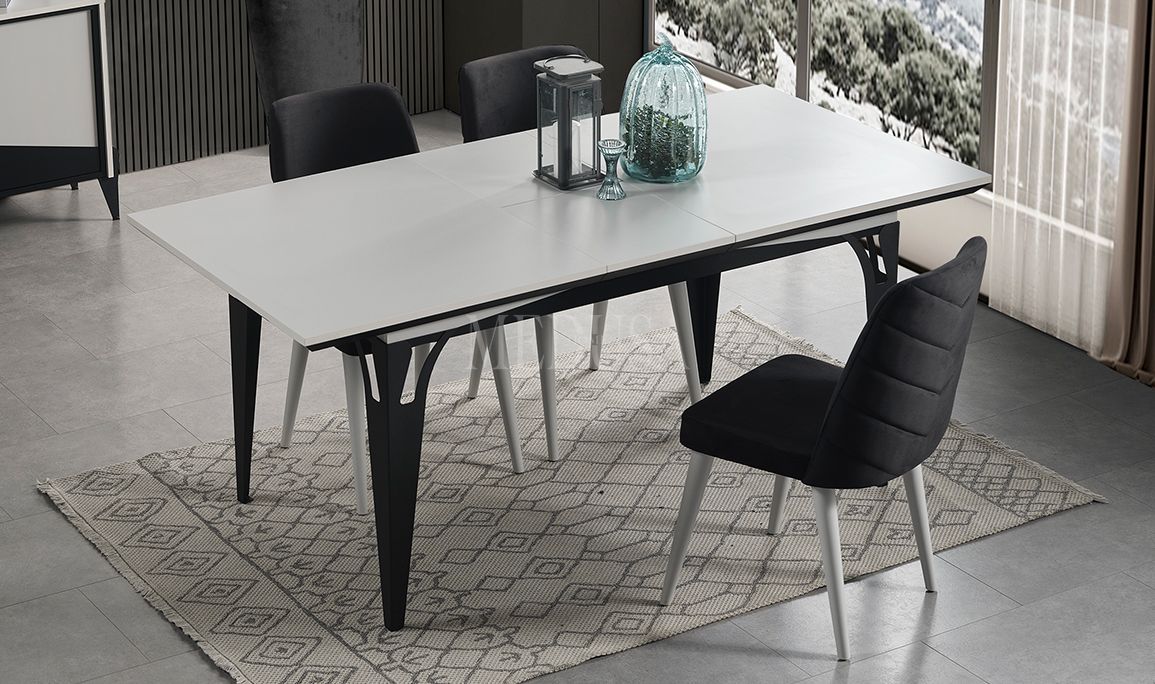 Medusa Home Mobilya - Yonca Sis Grisi Yemek Masası
