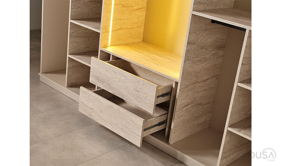 Medusa Home Mobilya - Zara Gold Gardırop