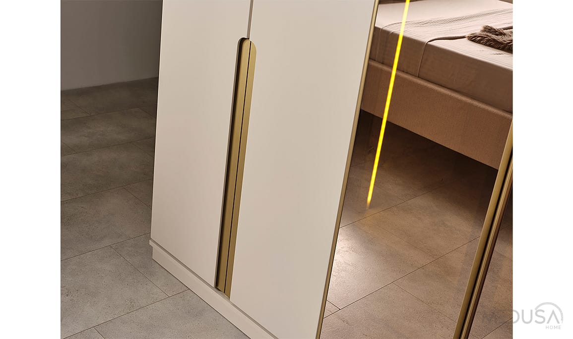 Medusa Home Mobilya - Zara Gold Gardırop