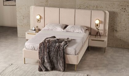 Medusa Home - Zara Gold Karyola Medusa Home - Zara Gold Karyola