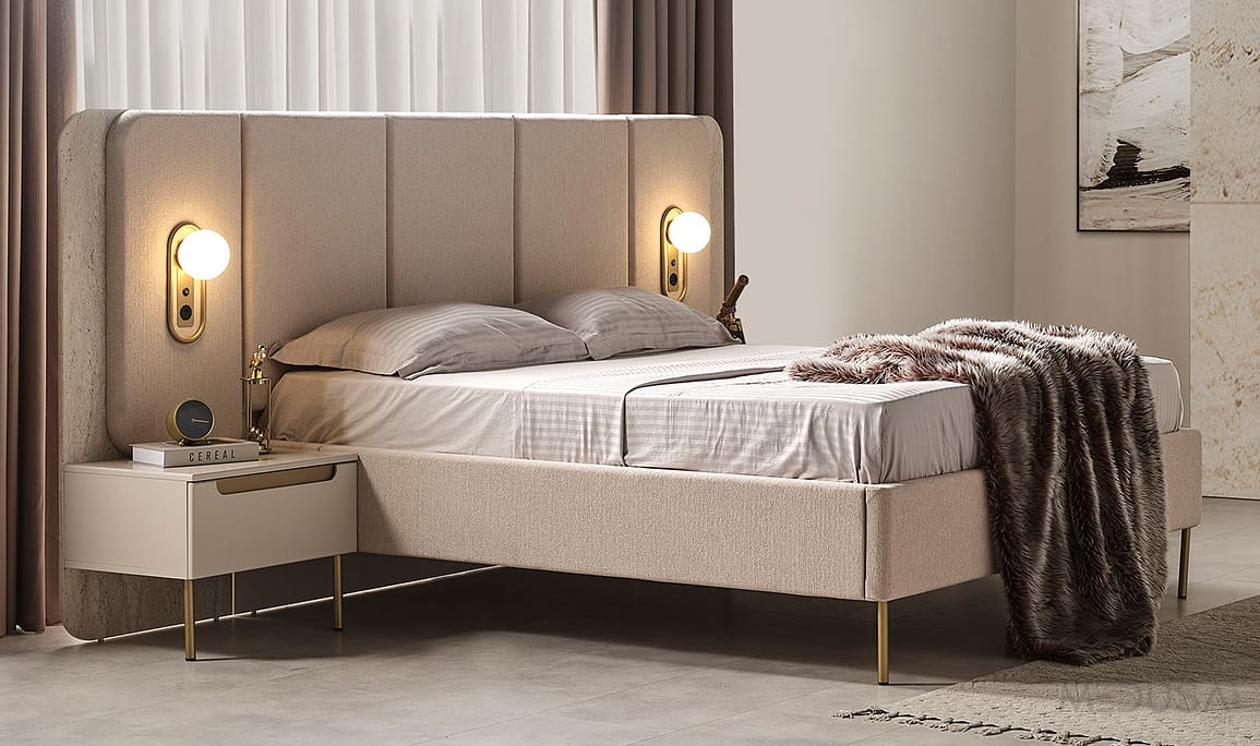 Medusa Home Mobilya - Zara Gold Karyola