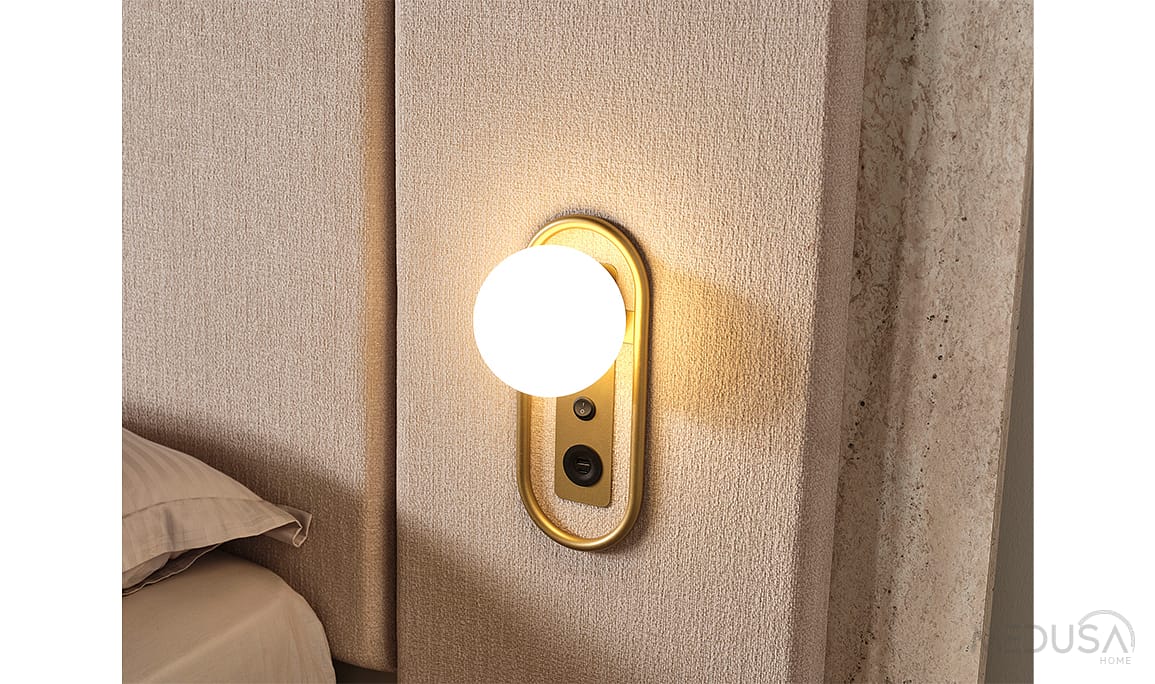 Medusa Home Mobilya - Zara Gold Karyola