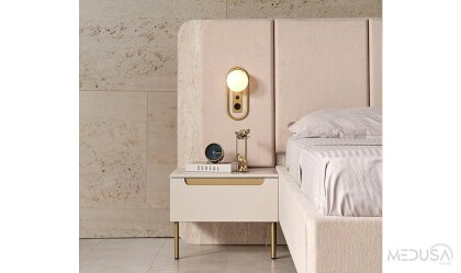 Medusa Home Mobilya - Zara Gold Karyola