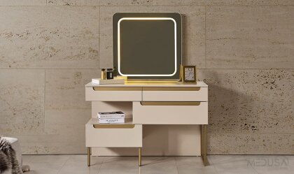 Medusa Home - Zara Gold Şifonyer Medusa Home - Zara Gold Şifonyer