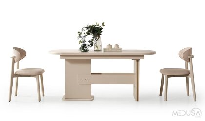 Medusa Home Mobilya - Zara Gold Yemek Odası