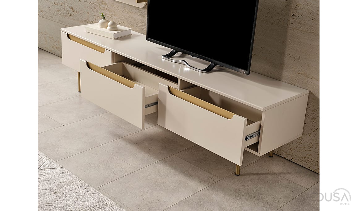 Medusa Home Mobilya - Zara Gold Yemek Odası
